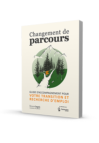 Photo du livre Changement de parcours: guide d'accompagnement pour votre transition et recherche d'emploi